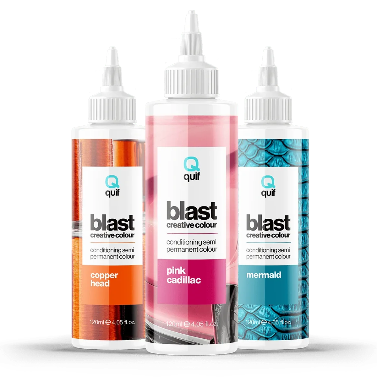 Quif BLAST brand imagery
